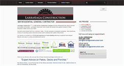 Desktop Screenshot of larranagaconstruction.com